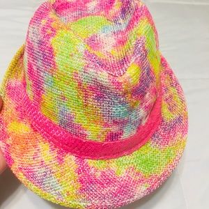 Girls Multi Colored Hat (OS)